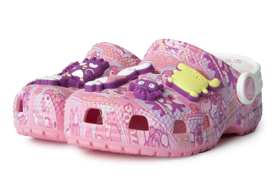 Pre-owned Crocs Classic Clog Hello Kitty And Friends (td) In Pink