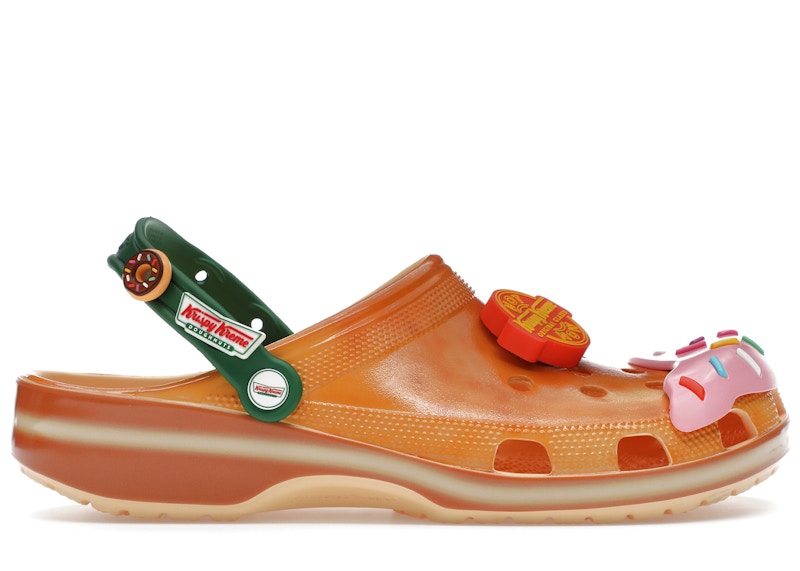 サンダル Krispy Kreme x Crocs Classic Clog The Krispy Kreme x Crocs Classic Clog Releases August 2025