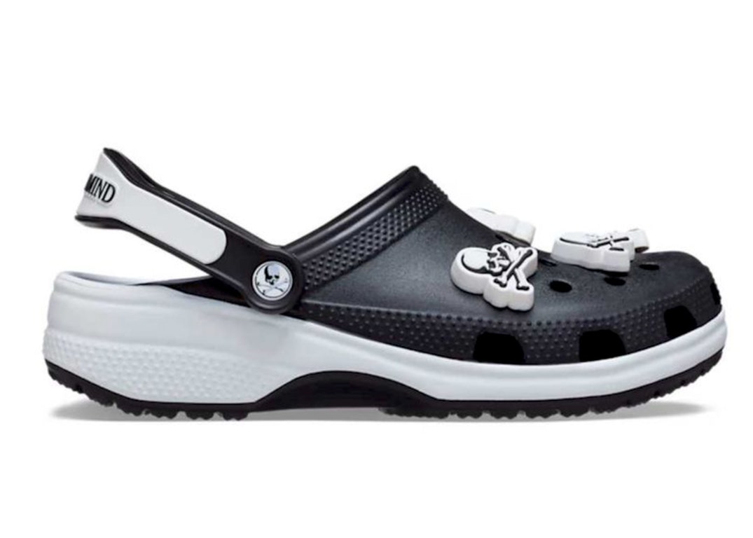 Pre-owned Crocs Classic Clog Mastermind White In Black/black/white