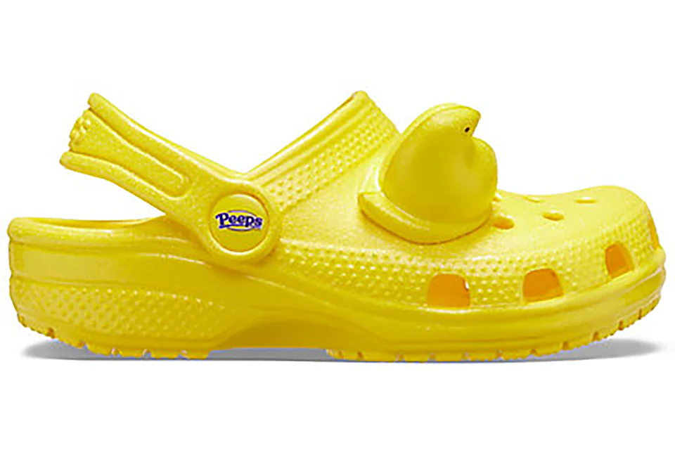 Crocs Classic Clog Peeps Yellow Kids Toddler Sneakers US