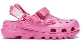 크록스 x 포스트 말론 듀엣 맥스 클로그 일렉트릭 핑크 Crocs Duet Max 2 Clog "Post Malone Pink" 
