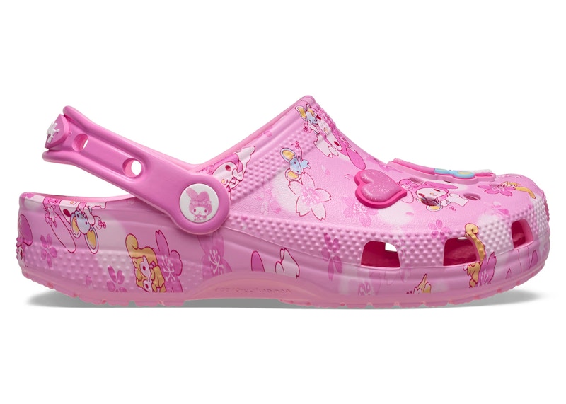 Pre-owned Crocs Classic Clog Sanrio My Melody 50th Anniversary (kids) Sneakers In Pink