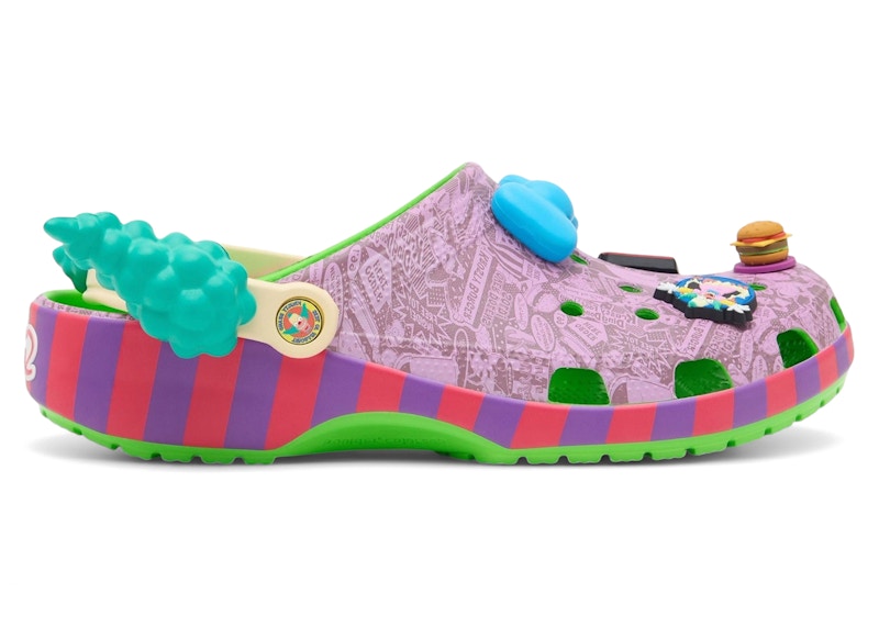 Pre-owned Crocs Men's  Classic Clog The Simpsons Krusty The Clown Sneakers