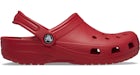 Zueco Crocs Classic Varsity Rojo