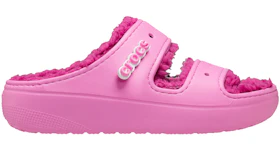 Crocs Classic Cozzzy Sandal Saweetie Taffy Pink (Women's)