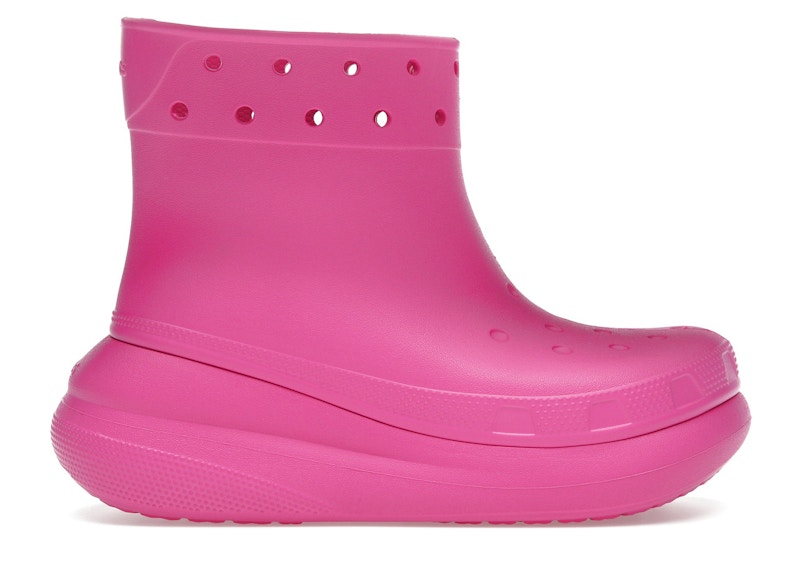 Crocs Bottes de pluie Classic Crush Juice Rose Homme Style