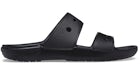 Crocs Classic Double Band Slide Sandals Black