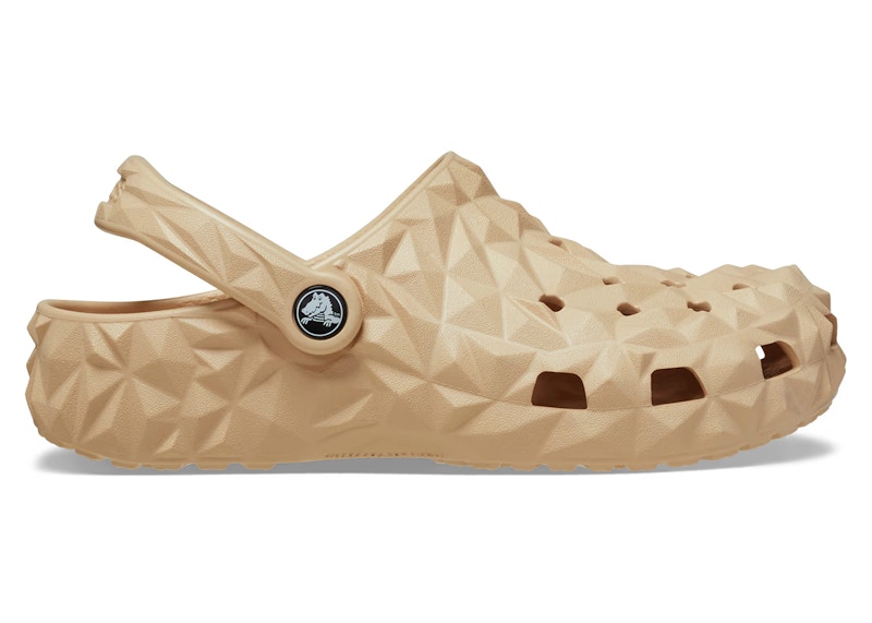 Pre-owned Crocs Men's Classic Geometric Clog Sneakers In Shiitake In Brown