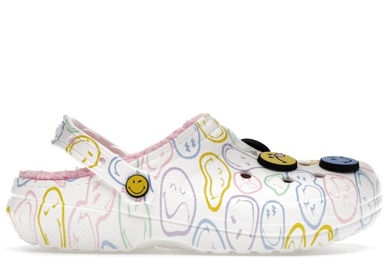 Crocs Classic Lined Clog SmileyWorld Men's - 211696-90H - US
