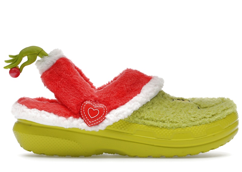Crocs Classic Lined Clog The Grinch Men's 211688-90H US