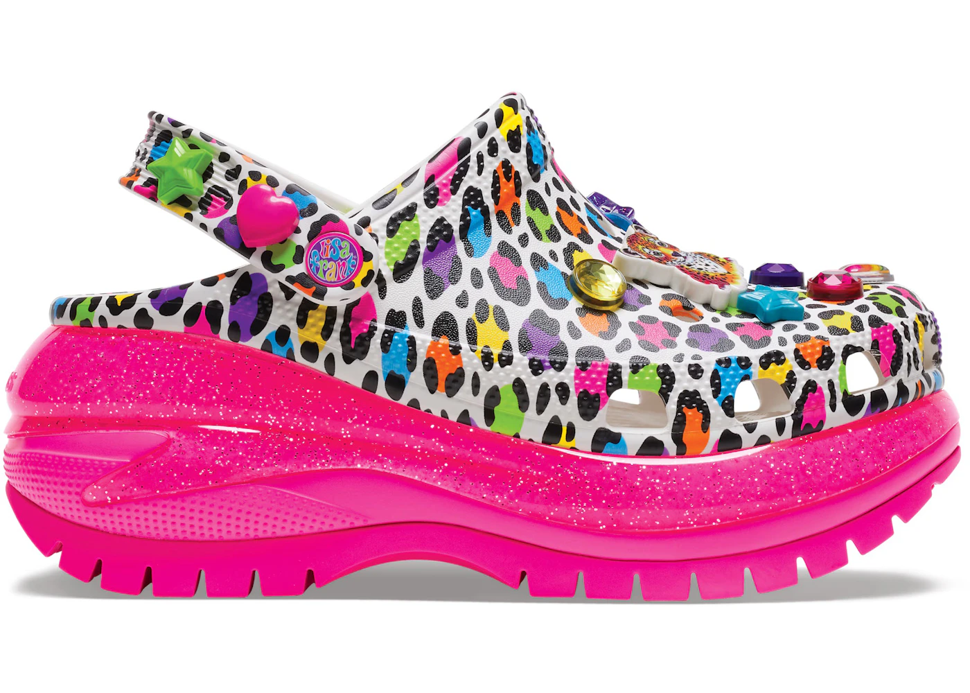 Crocs Classic Mega Crush Clog Lisa Frank 207735-6QQ US