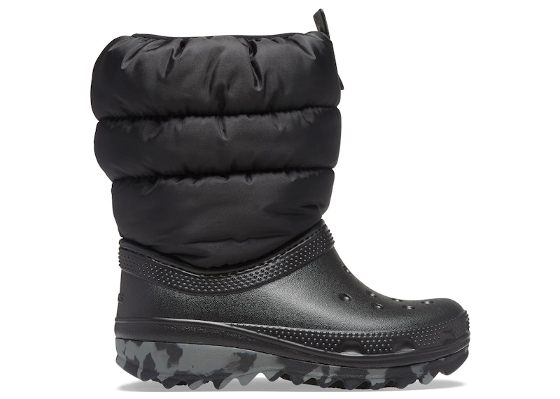 Crocs Classic Neo Puff Boot Black (TD)