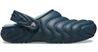 Zuecos Crocs Classic Overpuff con forro Nightfall
