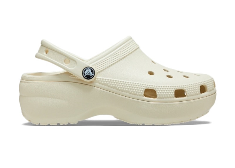 White 2025 women's crocs