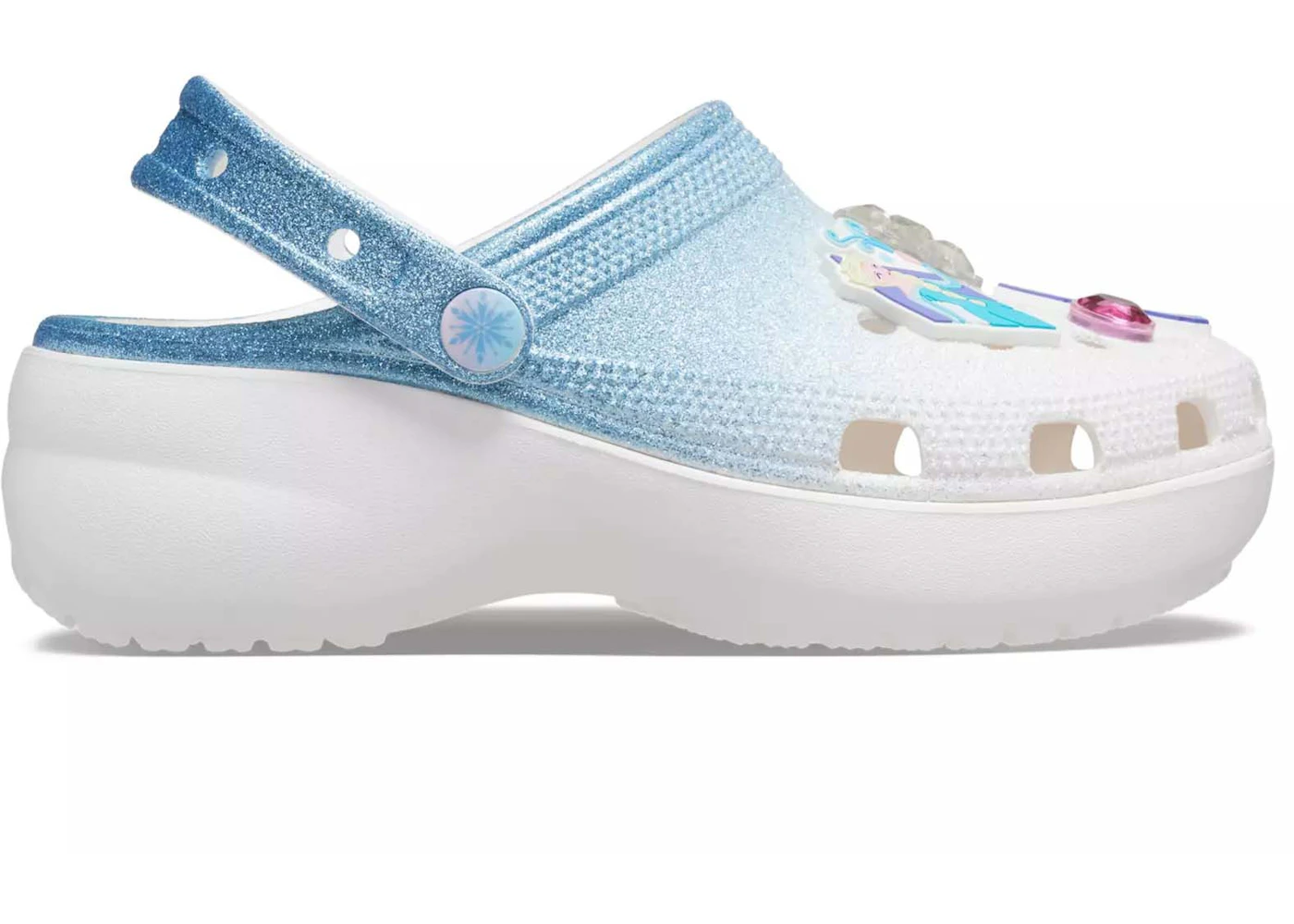 Crocs Classic Platform Clog Disney Frozen (Women's) 209358-100 US
