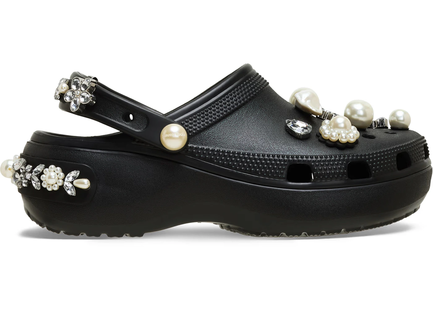 Crocs Classic Platform Clog Simone Rocha Black (Women's)