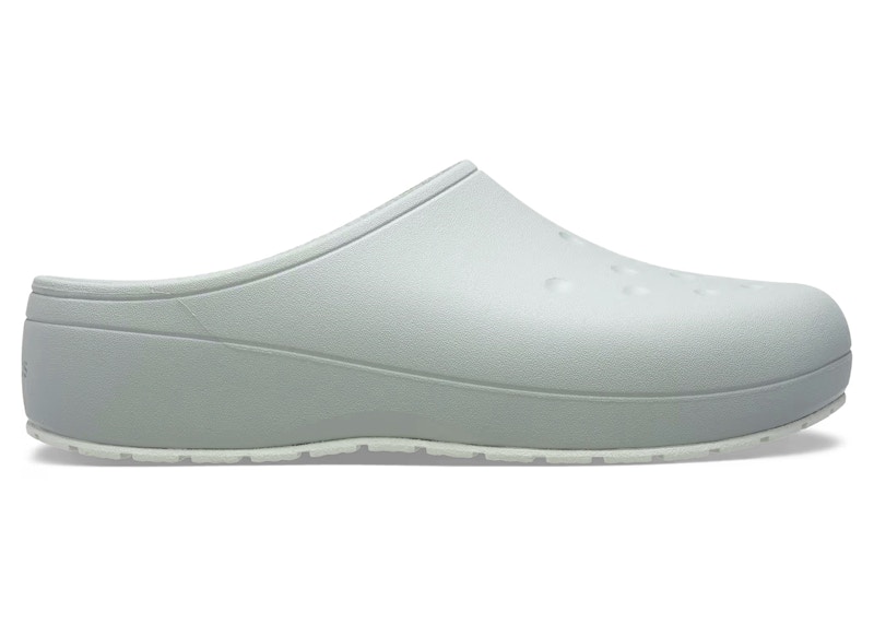 Pre-owned Crocs Men's  Classic Quiet Clog Sneakers In Mirage In Gray