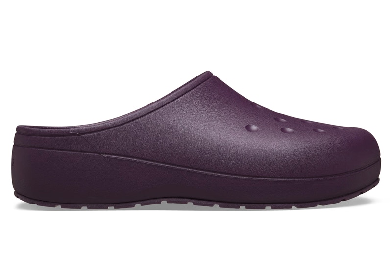 Crocs Classic Quiet Clog Plush Plum Men's - 209968-5CQ - US
