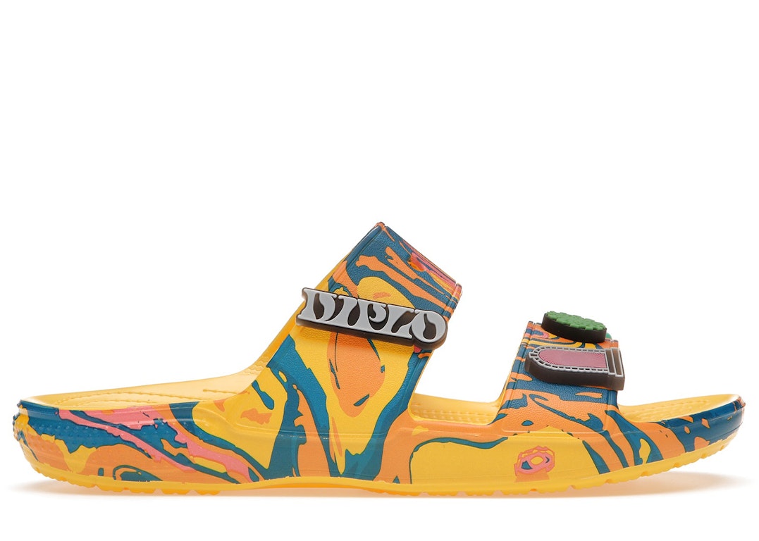 Pre-owned Crocs Classic Slide Diplo Take A Walk On The Weird Side In Multi-color/multi-color
