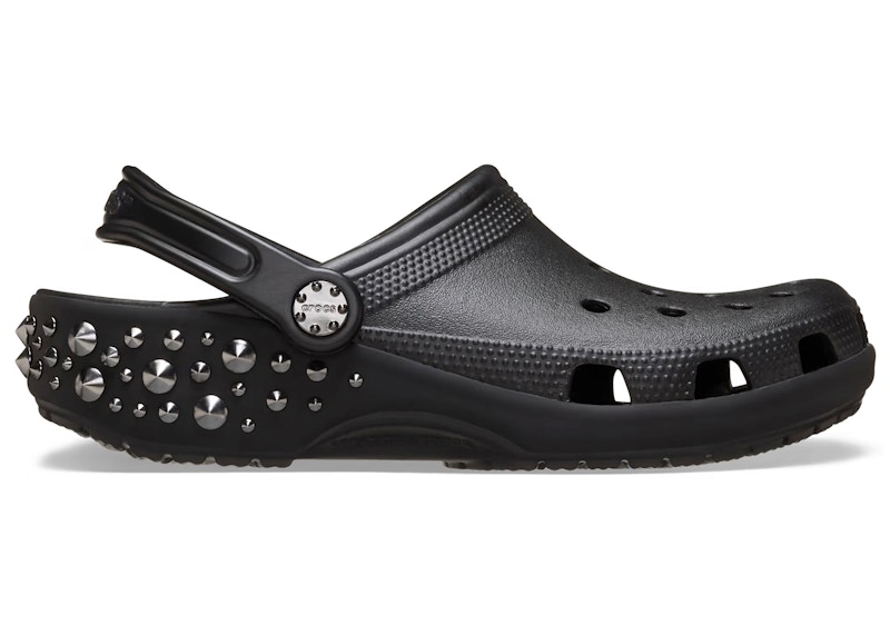 Crocs Classic Studded Clog Black Men's - 211596-001 - US