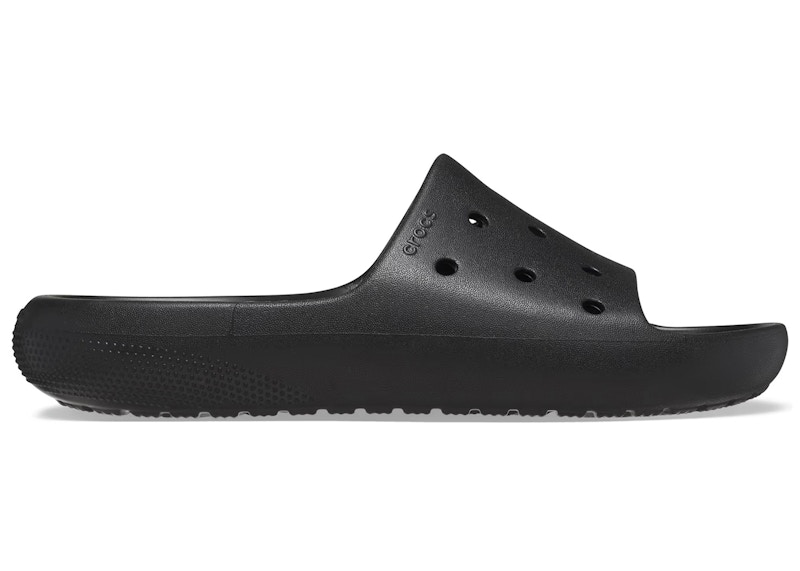 Crocs Classic V2 Slides Black