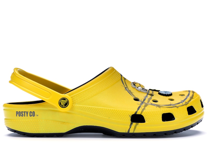 post malone crocs white