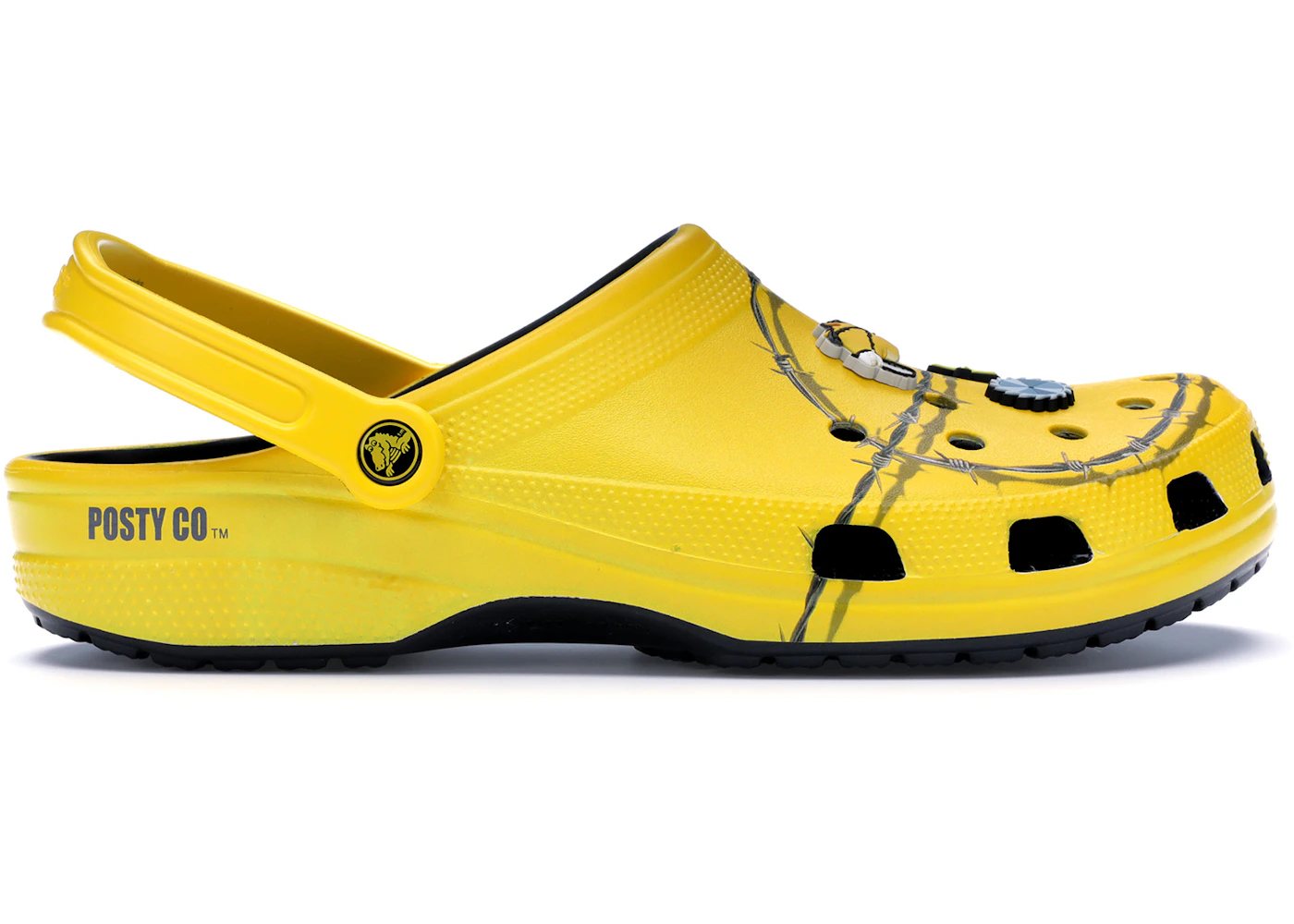 Crocs Dimitri Clog Post Malone Barbed Wire Men's 206038-730 US