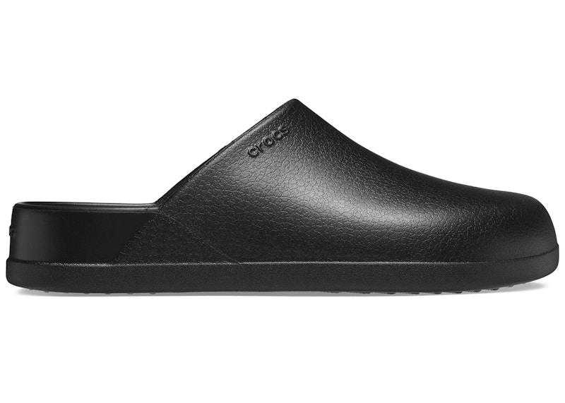 Crocs black slip on sale on