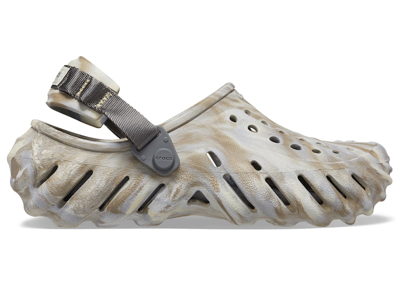 Crocs Echo Clog Marbled Bone Multi
