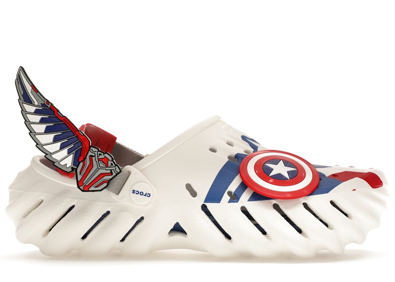 Crocs Echo Clog Marvel Captain America Sam Wilson Men s 209478 100 US
