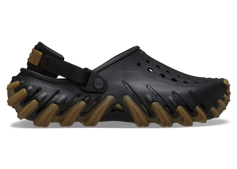 国内配送 CROCS ECHO GUM RO CLOG BLACK Crocs Echo Gum RO Clog Black Men's - 211675-001 - US