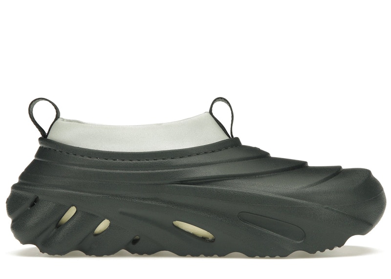 Pre-owned Crocs Men's Echo Storm Sneakers In Kelp In Green