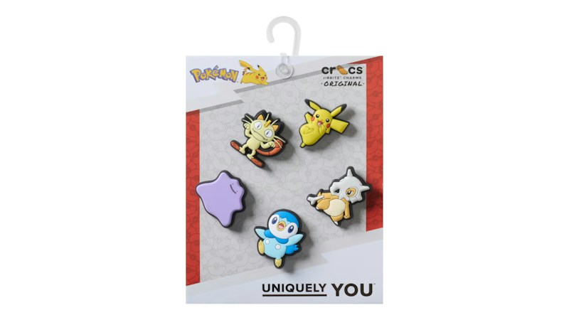 Crocs Pokemon Variety 5 Pack Jibbitz