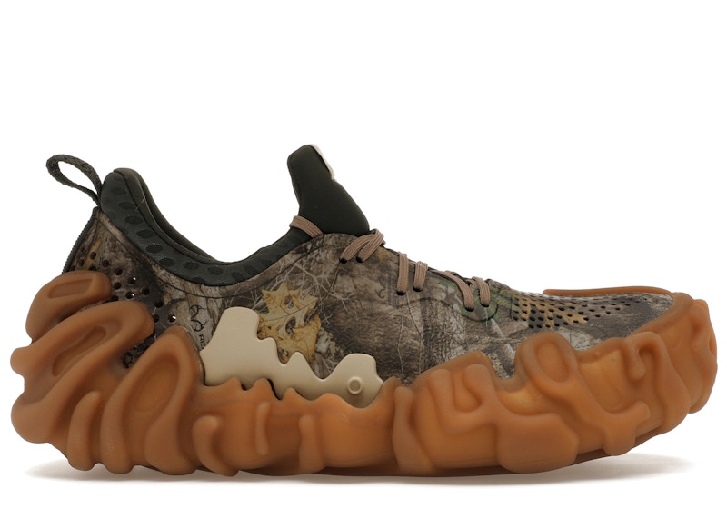 Pre-owned Crocs Men's Pollex Juniper By Salehe Bembury Real Tree Camo Sneakers In Realtree Camo/grey/gum