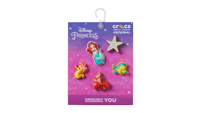 Disney×crocsPixarチャーム  プリンセス Crocs Princess Ariel 5 Pack Jibbitz - SS25 - JP