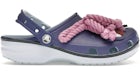 Zuecos Crocs Naruto Sasuke Classic en azul y violeta