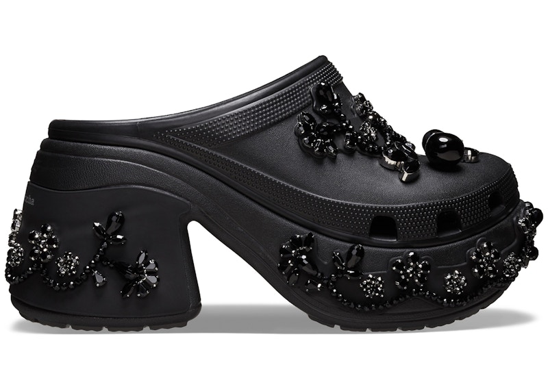 Crocs Siren Clog Simone Rocha Black