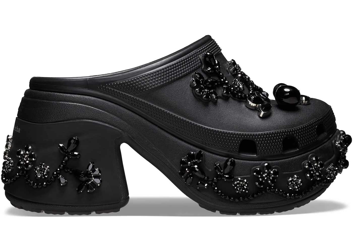 Crocs Zoccolo Sirena Simone Rocha Nero Uomo 210142-001 IT