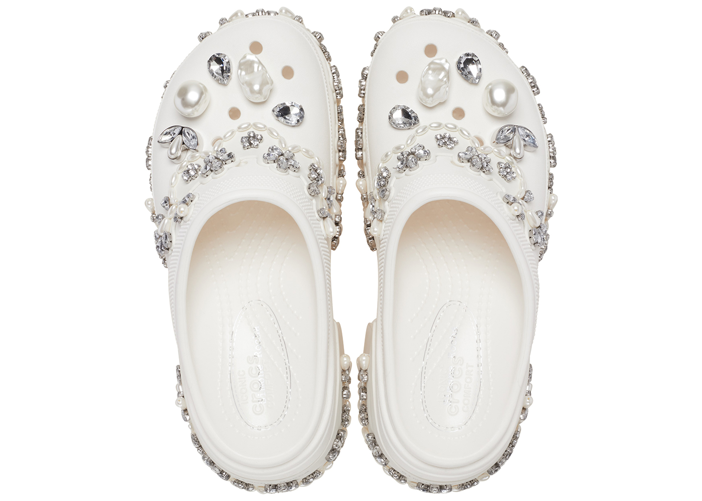 Crocs Siren Clog Simone Rocha Chalk