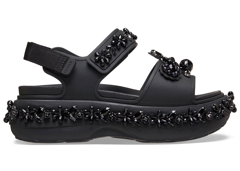 Sandalo Crocs Soho Simone Rocha nero (da donna)