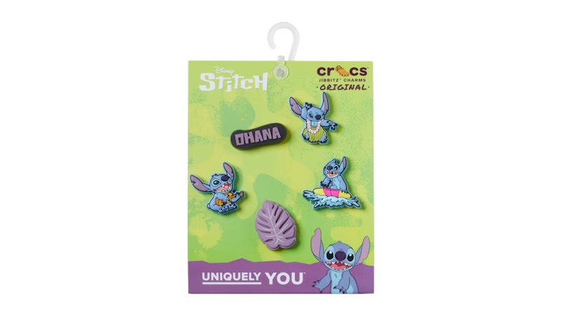 Crocs Stitch Tropical 5 Pack Jibbitz