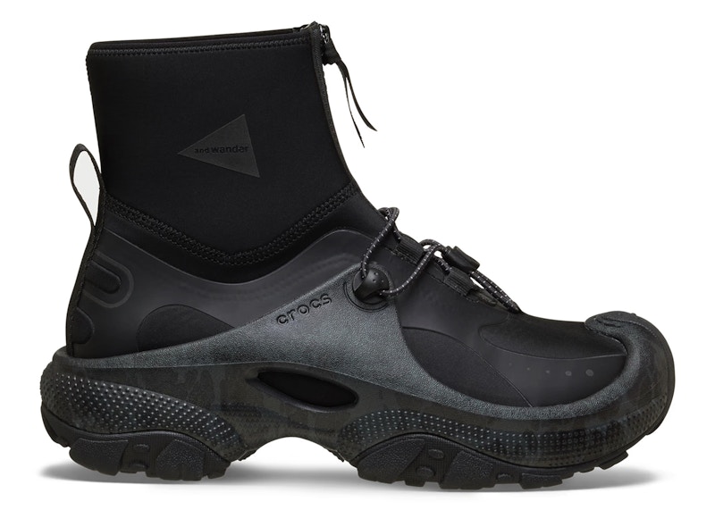 Pre-owned Crocs Men's Trail Break 2 End. X And Wander Sneakers In Black