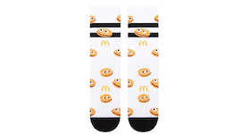 Crocs x McDonald's Hamburglar Socks White