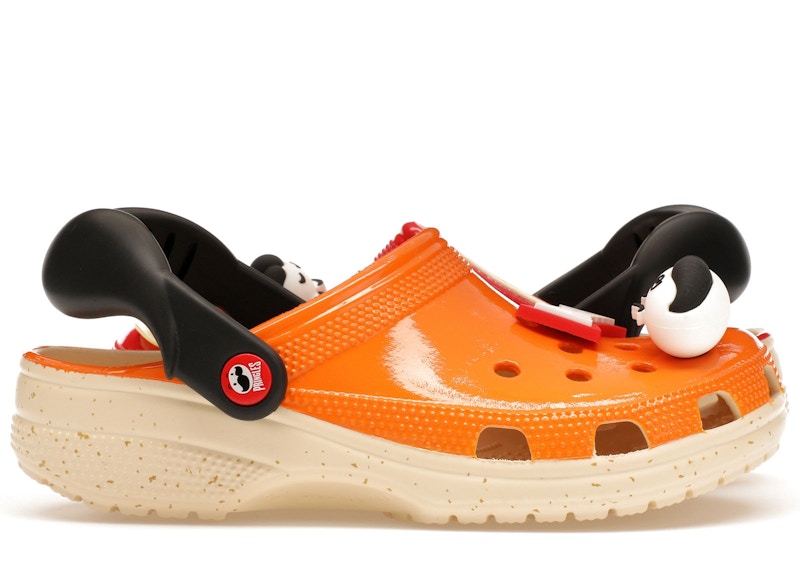 ◆CROCS◆ Pringles X Crocs Classic Clog Orange Red 2096426AD Crocs Classic Clog Pringles Red Orange Men's - 209642-6AD - US