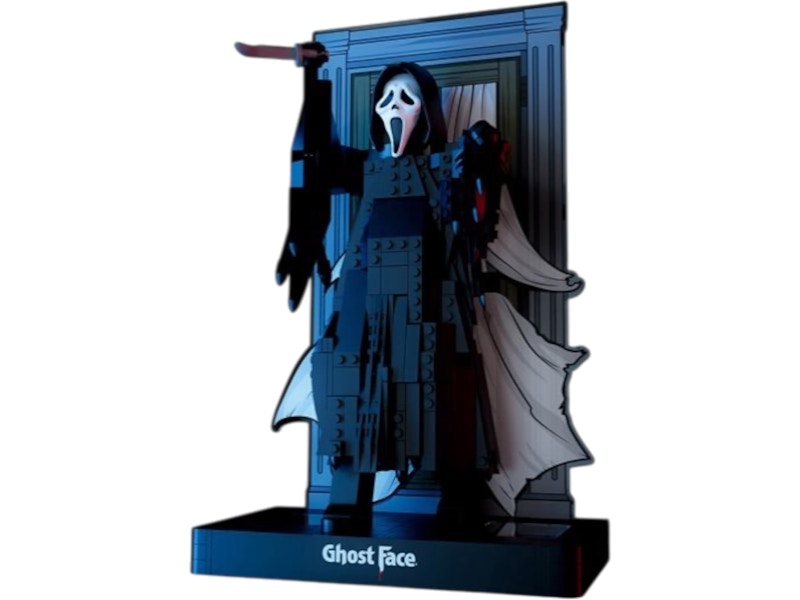 CultureFly Ghost Face on VHS FlyBricks Building Set
