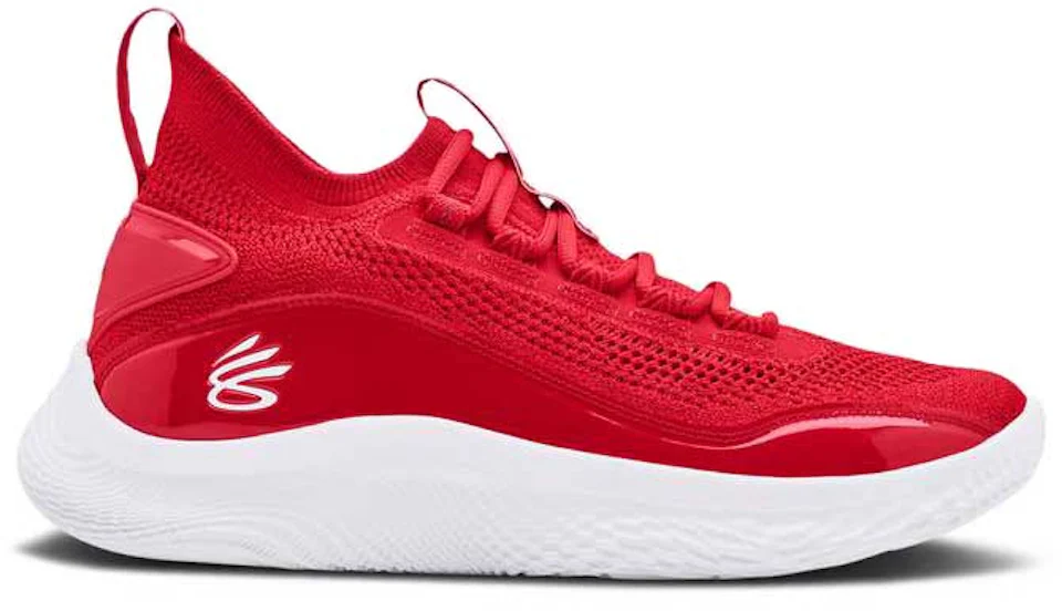 Under Armour Curry Flow 8 Red White Men's - 3024785-605 - US