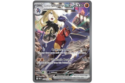 Cynthia's Garchomp ex 2025 Pokmon Scarlet & Violet Destined Rivals Special Illustration Rare 232/182 Ungraded - 2025 - GB Cynthia's Garchomp ex 2025 Pokmon Scarlet & Violet Destined Rivals Special Illustration Rare 232/182 Ungraded - 2025 - GB