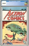DC Action Comics (1938 DC) #1 Reprints 1.1983.PEANUT Comic Book CGC Graded