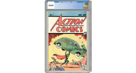 DC Action Comics (1938 DC) #1 Reprints 1.1983.PEANUT Comic Book CGC Graded