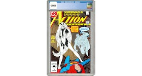 DC Action Comics (1938 DC) #595 Comic Book CGC Graded